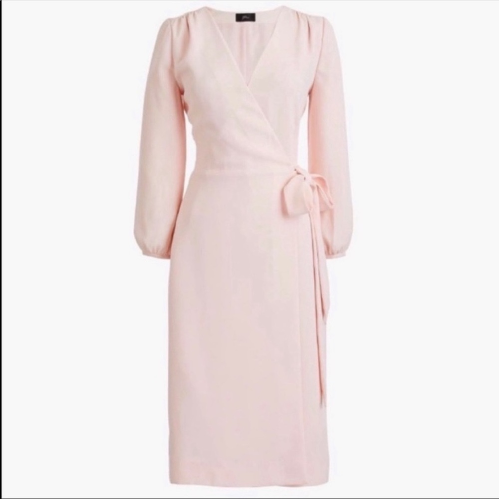 J. Crew Wrap Dress in 365 Crepe